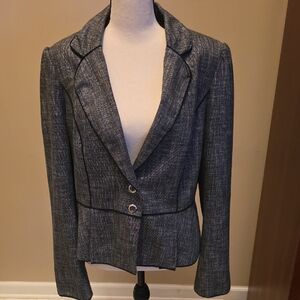 Women's Gray Blazer Jacket